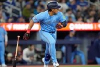 岡本和真、メジャー自身初の1試合2HR　豪快7号で大谷翔平の本数抜く…敵地は騒然