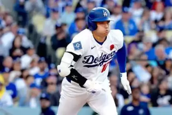 大谷翔平、2戦ぶり安打＆11戦連続出塁　ド軍逆転勝ちで3連勝、7回に一挙4得点