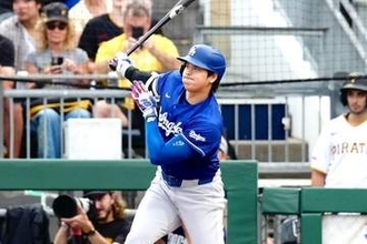 「それ入るの…怖…」大谷翔平の驚愕13号に脱帽　体勢崩れても…「マジかよww」