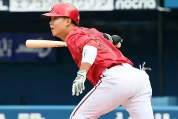 広島に緊急事態…ドラ1・平川蓮が登録抹消　前日に守備でフェンスに激突→途中交代