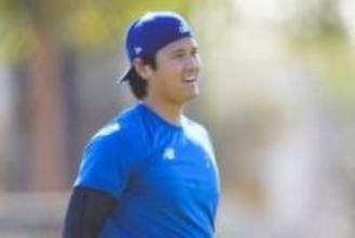 大谷翔平が思わず見せた「パパの顔」　頬緩めた一瞬…現れた“天使”に注目「覗きたい視線」