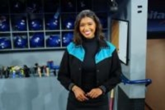 ド軍美女レポーターに思わぬ“特技!?”　本拠地で豪快行動…ドヤ顔で「アスリートよ！」