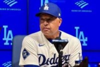 ロバーツ監督、大谷翔平の3出塁を称賛「いい打席を」　デグロム粉砕5号に感動「特に最初は」