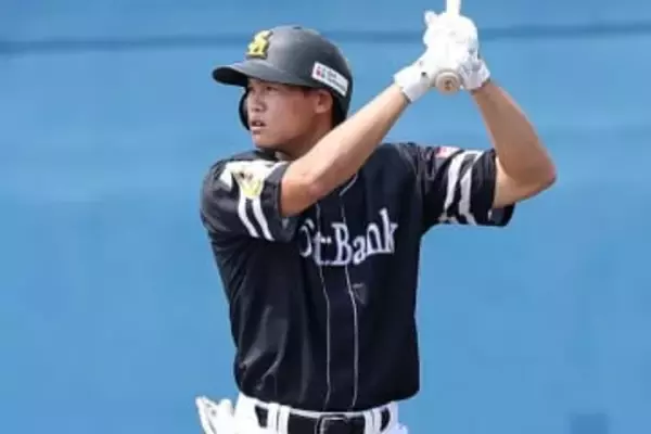 「ギータが憑依してる」豪快スイングで特大弾　鷹23歳の“完璧”な弾道に「ボールが可哀想」