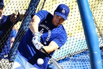 大谷翔平、異例の屋外フリー打撃を実施　地区S前日…状態をアピール「かなり良くなってる」