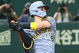 「佐藤輝明、リーグ単独トップの9号　虎の4番が意地の一発…3戦ぶりの特大弾で「セ3冠」」の画像1