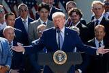 「トランプ大統領が「恥ずかしい失言」　ド軍の前で「気づいてない」…米紙が指摘」の画像1