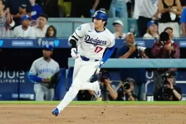 大谷翔平、打って走って2安打2得点　86日ぶり盗塁成功…ド軍は苦しみながらも逆転勝ち