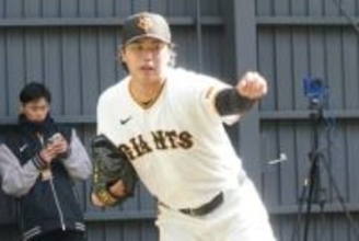 巨人“新顔”左腕が「目立ってる」　現ドラ移籍の22歳が衝撃の1回3K「開幕1軍ある？」