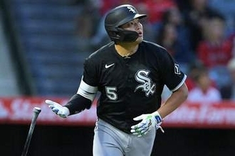 村上宗隆、8試合ぶり豪快32号　確信のバックスクリーン弾…松井秀喜の最多超える一発