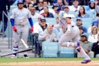 鈴木誠也、2試合ぶりの豪快4号　佐々木朗希から先制弾…敵地沈黙、直近5戦で驚異の4発