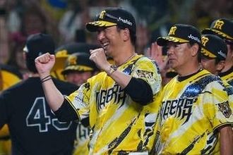 阪神・藤川監督、劇的サヨナラに「素晴らしいプレゼント」　藤浪との対戦は「いい景色になる」