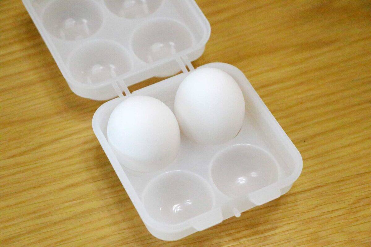 ダイソーで見つけた「卵」を守るケース　追加アイテムでより便利に進化した…