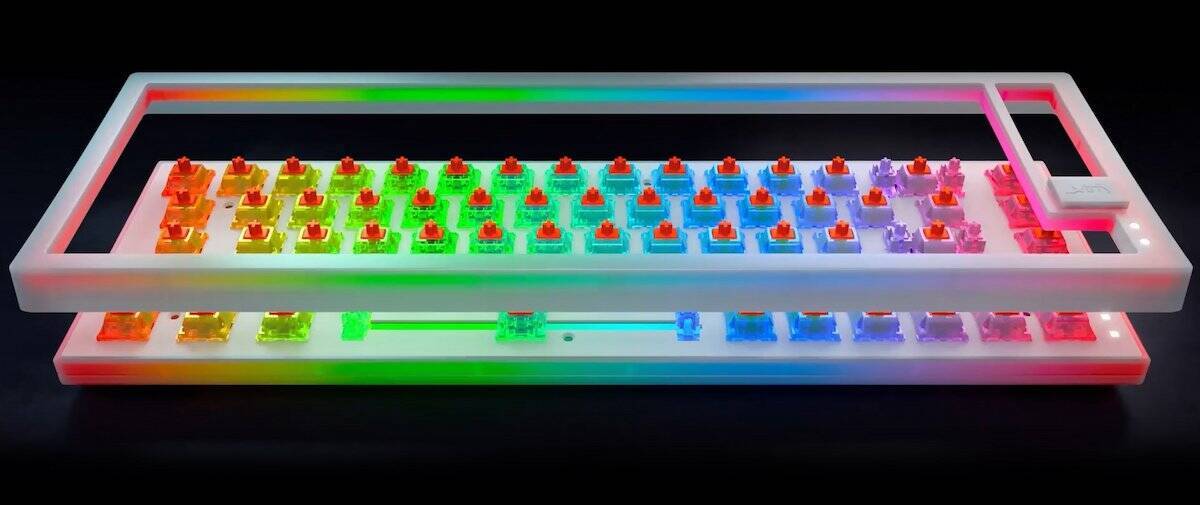 メカニカルスイッチがホットスワップ可能な小型ゲーミングキーボード Xtrfy「K5 COMPACT RGB」が日本発売決定！