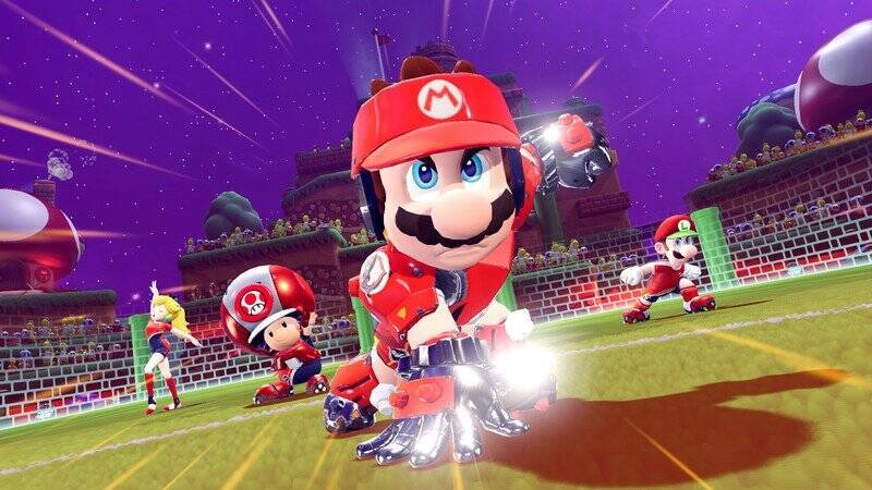 マリオたちがルール無用の格闘技サッカー「ストライク」に挑戦！Nintendo Switch「マリオストライカーズ: バトルリーグ」が2022年6月10日に発売決定！