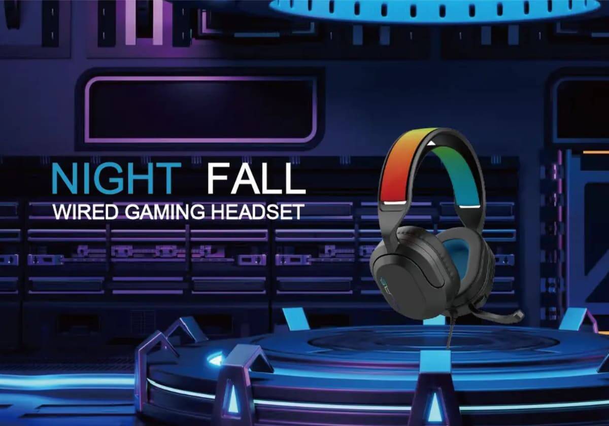 JLabのゲーミングヘッドセット「NIGHTFALL WIRED GAMING HEADSET」が発売、250gの軽量モデル