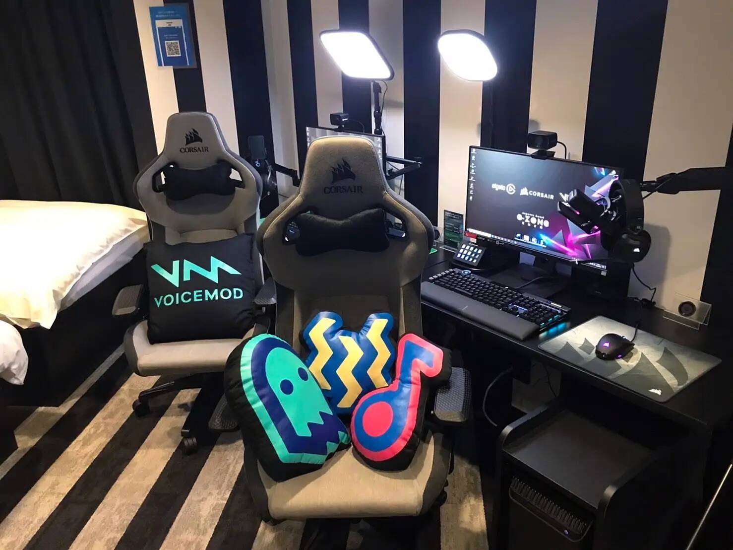 国内初の宿泊型ストリーミングルームが大阪・日本橋に登場！Voicemod PROなどが体験可能！