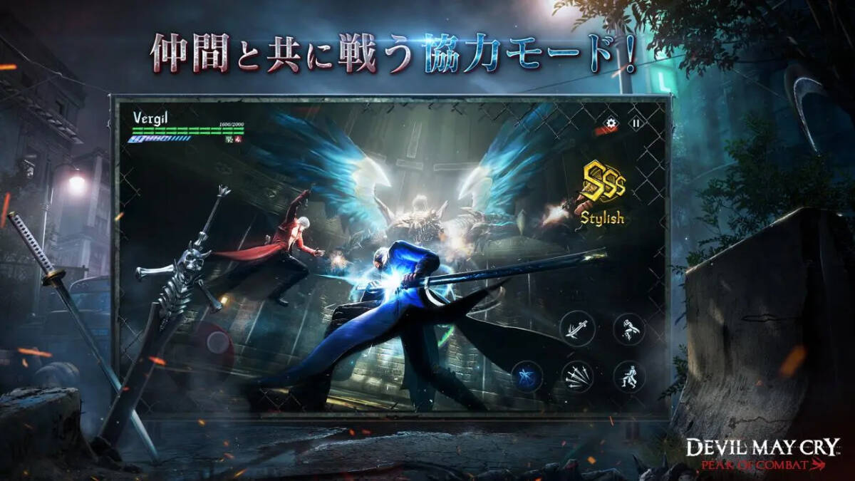 スマホ向け「Devil May Cry: Peak of Combat」のリリース日が4月11日に決定！