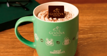 バレンタインデーシーズン限定！GODIVA caféに「ゴディバ × あつまれ どうぶつの森 ホットチョコレート」が登場