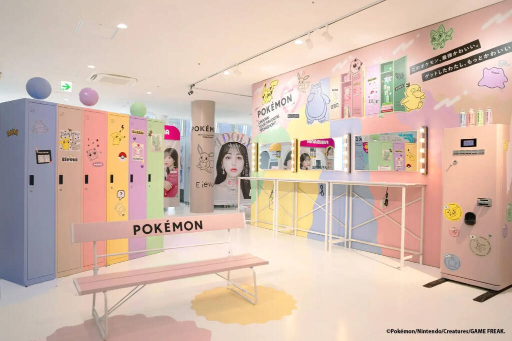 ポケモンがプリ機専門店「girls mignon」心斎橋GATE店をジャック！ポケモンのシールふちデザインもプリ機「PURIMANIA」に搭載