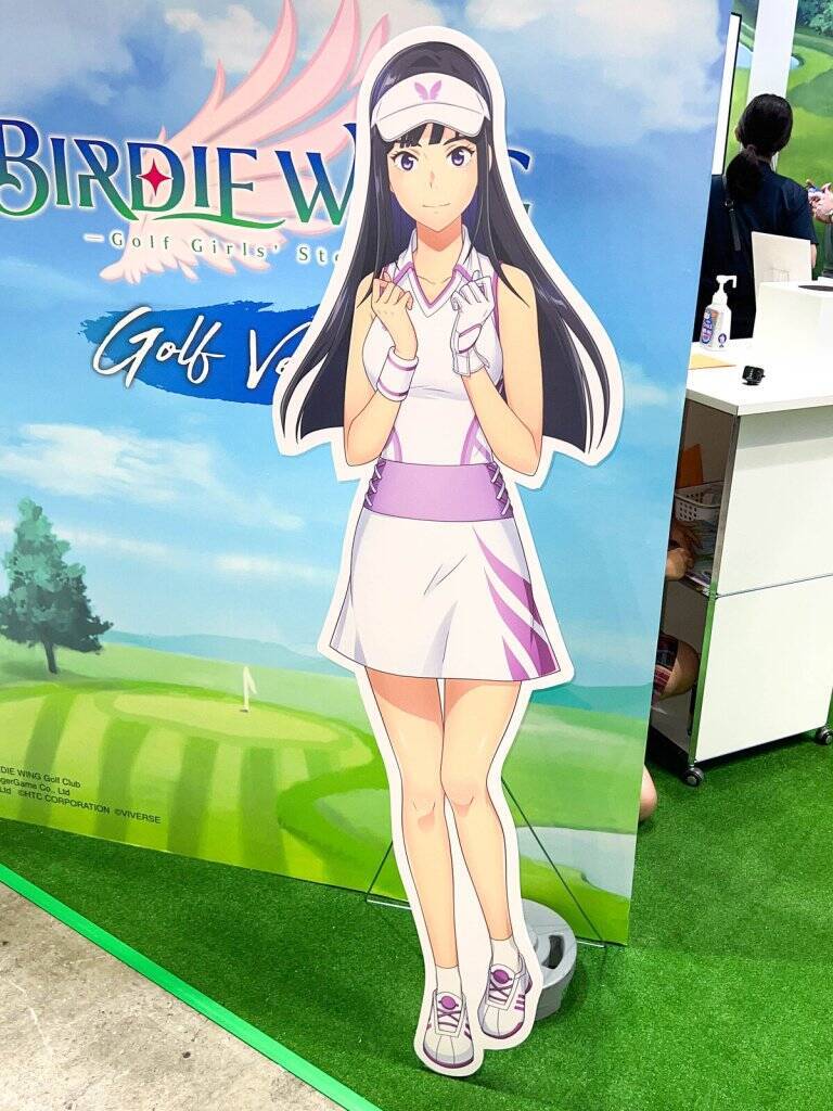 女子ゴルフをテーマとしたスマホゲーム「BIRDIE WING -Golf Girls' Story- Golf Venus」をTGS2023で試遊！
