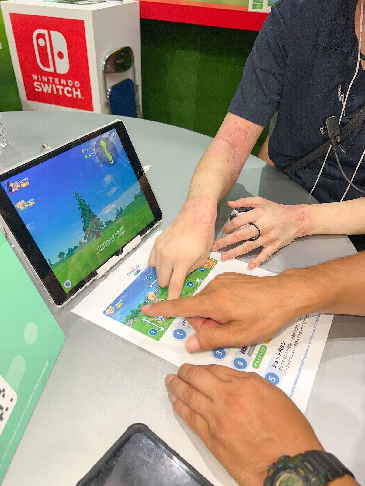 女子ゴルフをテーマとしたスマホゲーム「BIRDIE WING -Golf Girls' Story- Golf Venus」をTGS2023で試遊！