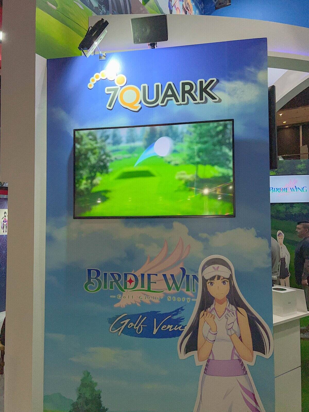 女子ゴルフをテーマとしたスマホゲーム「BIRDIE WING -Golf Girls' Story- Golf Venus」をTGS2023で試遊！