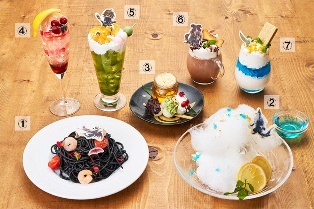 8月26日(金)より、カプコンカフェ イオンレイクタウン店＆池袋店に「モンスターハンターライズ：サンブレイク」コラボメニューが登場！