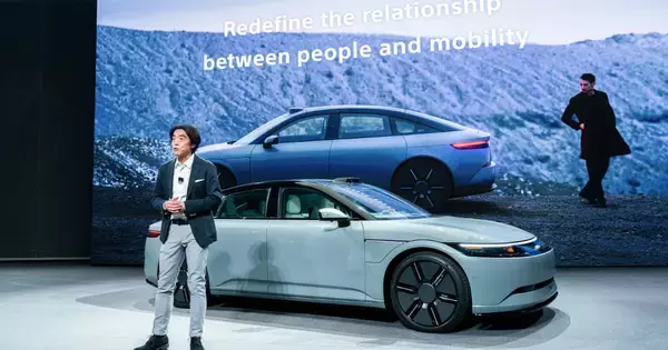 ソニーホンダ新型EV「AFEELA」がDualSense操縦で登場、マイクロソフトやEpic Gamesと連携して開発中