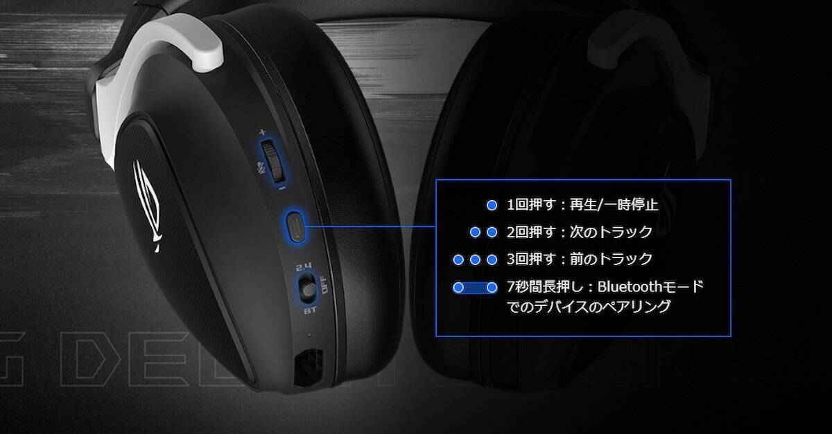 ROG初のデュアルモードワイヤレス接続対応！「ROG Delta S Wireless」が日本発売決定！