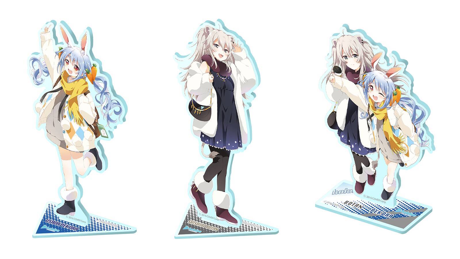 ホロライブ×MOLLY.ONLINEコラボ第9弾！「兎田ぺこら」「獅白ぼたん 