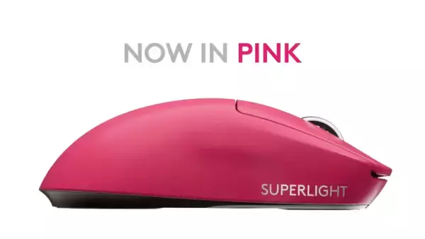 ロジクールG史上最軽量マウス「PRO X SUPERLIGHT」と特大マウスパッド「G840」に新色「マゼンタ」が登場！