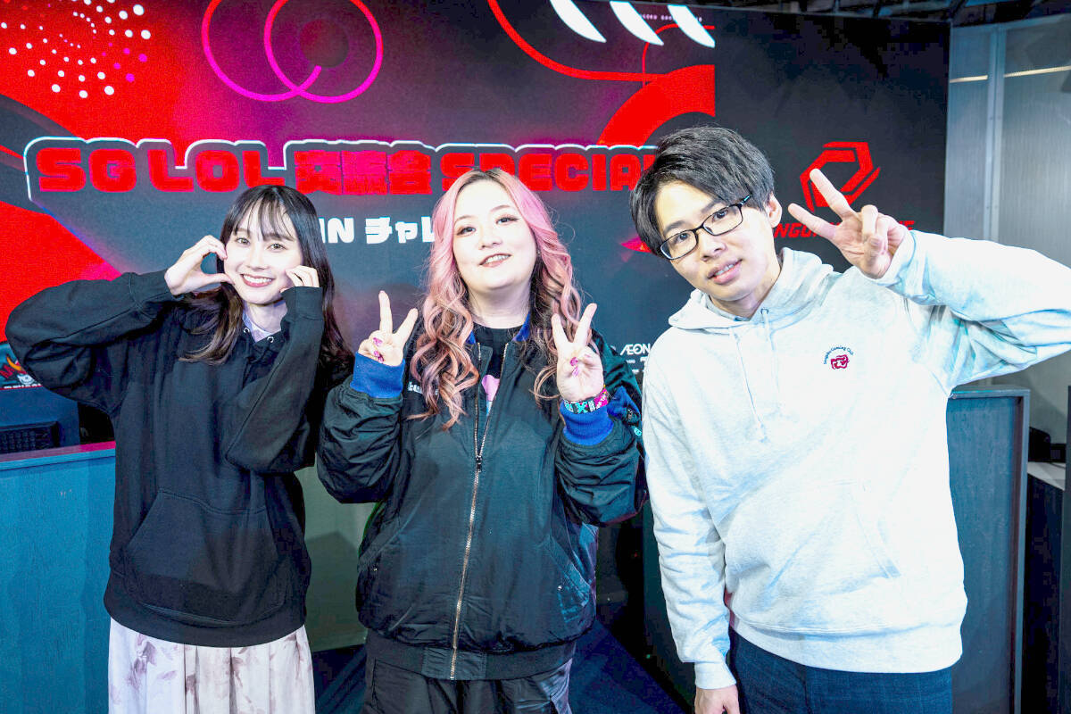 チャレパで開催、Sengoku GamingのLJL 2024新ロースター発表イベントレポート！