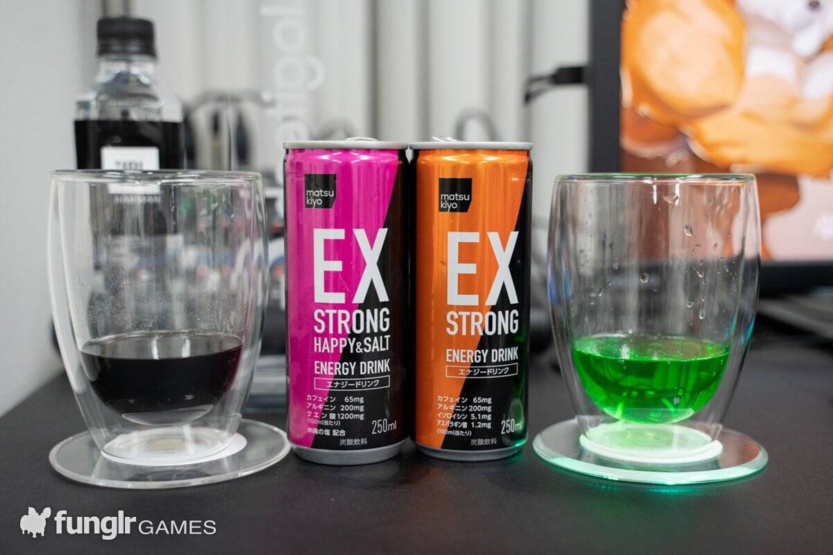 マツモトキヨシのオリジナルブランドmatsukiyoから登場した「EX STRONG ENERGY DRINK」「EX STRONG HAPPY&SALT」をレビュー！