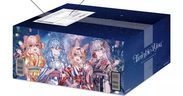 「楽天ブックス」にて「hololive 5th Generation Live “Twinkle 4 You”」Blu-rayを予約すると限定オリジナル配送BOXで届く！浴衣衣装を使用したデザイン公開