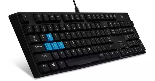 AcerがCherry MX青軸スイッチ採用のゲーミングキーボード「Predator Aethon 300」発売