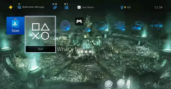 「FINAL FANTASY VII REMAKE」×「FINAL FANTASY XIV」のPS4用オリジナルテーマが無料配布開始（条件あり）