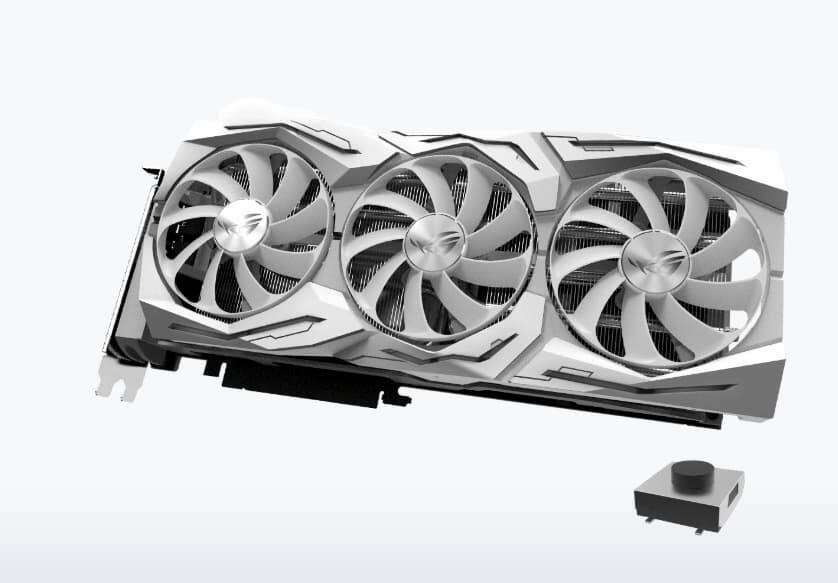 もちろん光る！GeForce RTX 2080 Super搭載のファン付きビデオカード「ROG-STRIX-RTX2080S-O8G-WHITE-GAMING」発表