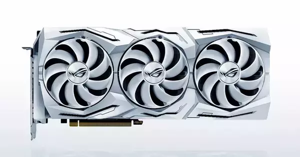 もちろん光る！GeForce RTX 2080 Super搭載のファン付きビデオカード「ROG-STRIX-RTX2080S-O8G-WHITE-GAMING」発表