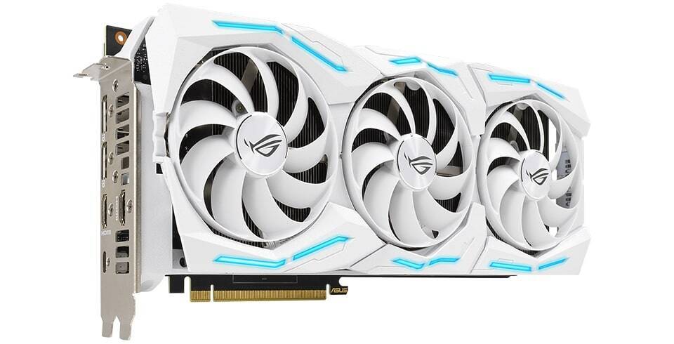 もちろん光る！GeForce RTX 2080 Super搭載のファン付きビデオカード「ROG-STRIX-RTX2080S-O8G-WHITE-GAMING」発表