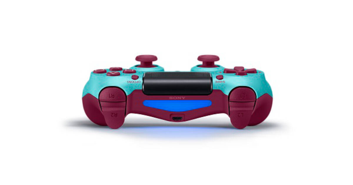 Ps4用ワイヤレスコントローラーのゲオ限定カラー ベリー ブルー 再販決定 ゲオショップで3月30日より販売開始 年3月31日 エキサイトニュース