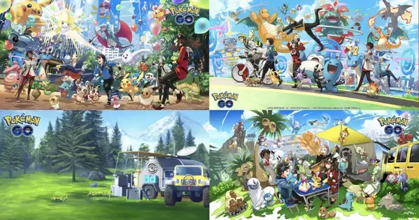 「「Pokémon GO」がバーチャル背景を無料配布！ポケモンやウィロー博士たちと一緒にオンライン会議を楽しもう！」の画像