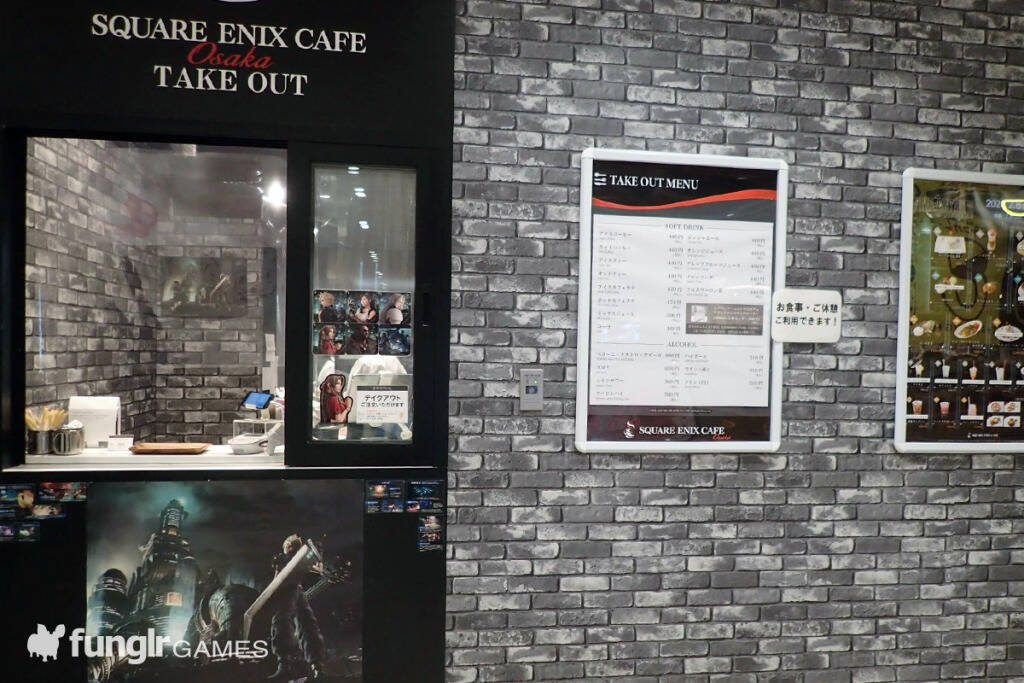 今話題のFF7リメイクコラボカフェ開催中の「スクウェア・エニックス カフェOsaka」に潜入レポート！