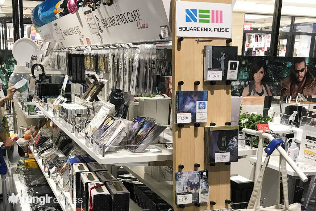 今話題のFF7リメイクコラボカフェ開催中の「スクウェア・エニックス カフェOsaka」に潜入レポート！