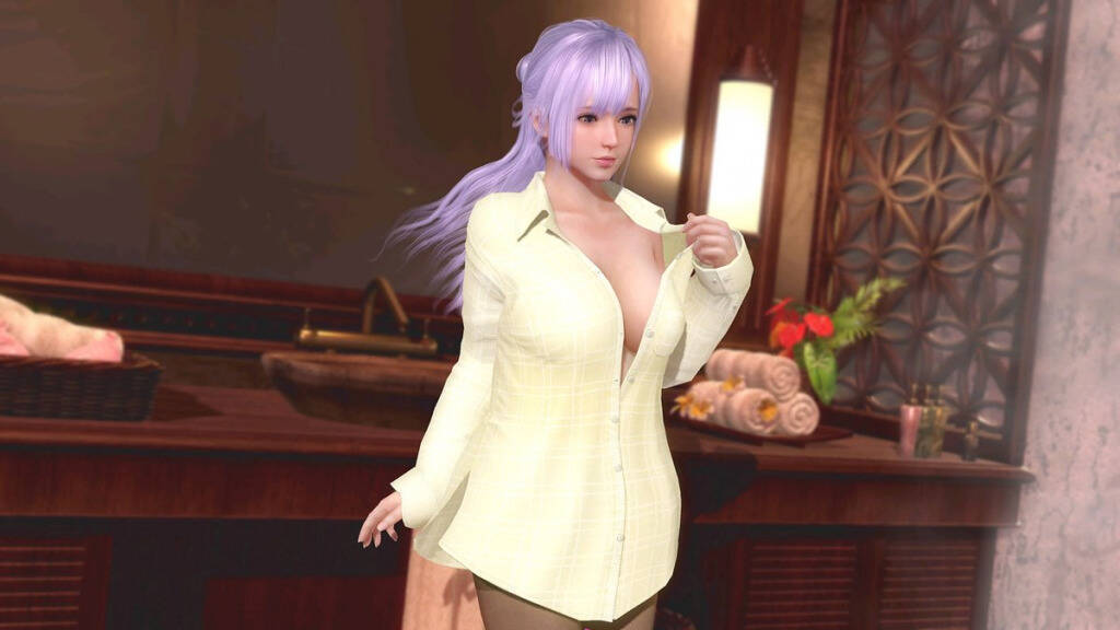 色々摘んで引っ張れちゃう…！DOAXVVに「フィオナ」「モニカ」の「おつまみシュリンプ」が遂に登場！