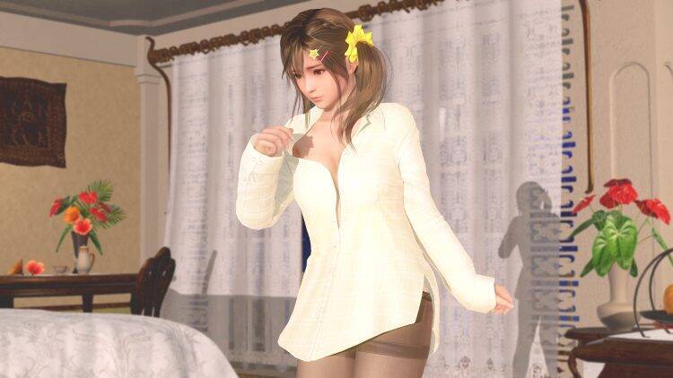 色々摘んで引っ張れちゃう…！DOAXVVに「フィオナ」「モニカ」の「おつまみシュリンプ」が遂に登場！