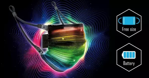 新たなゲーミングマスク誕生！7色LED搭載の「illumi-ON」発売決定！