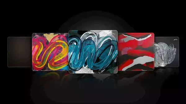 グラフィティアートをイメージしたデザインが特徴的なゲーミングマウスパッド Xtrfy「GP4」発売