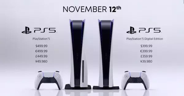 ついにPS5の発売日と価格が発表！アクセサリーやローンチタイトル、本体詳細スペックも公開！