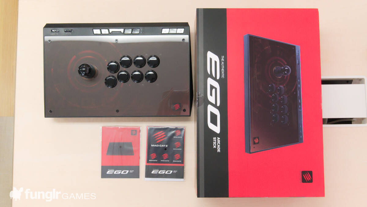 MADCATZ新作アケコン「EGO Arcade Stick」をfunglr GamesストＶプレイヤーがレビュー！